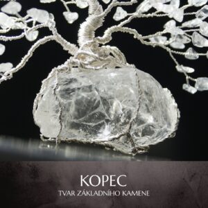 Tvar základního kamene - kopec