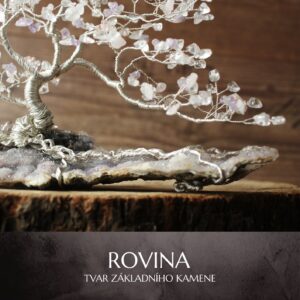 Tvar základního kamene - rovina