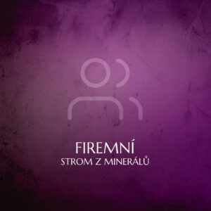 firemní strom z minerálů