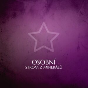osobní strom z minerálů