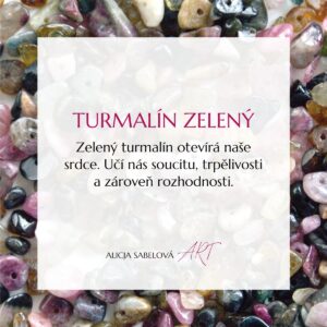 Turmalín zelený