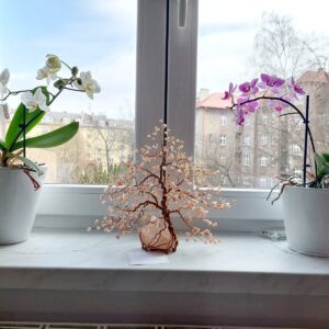 Camelia centrum - Strom z minerálů Alicja Sabelová ART